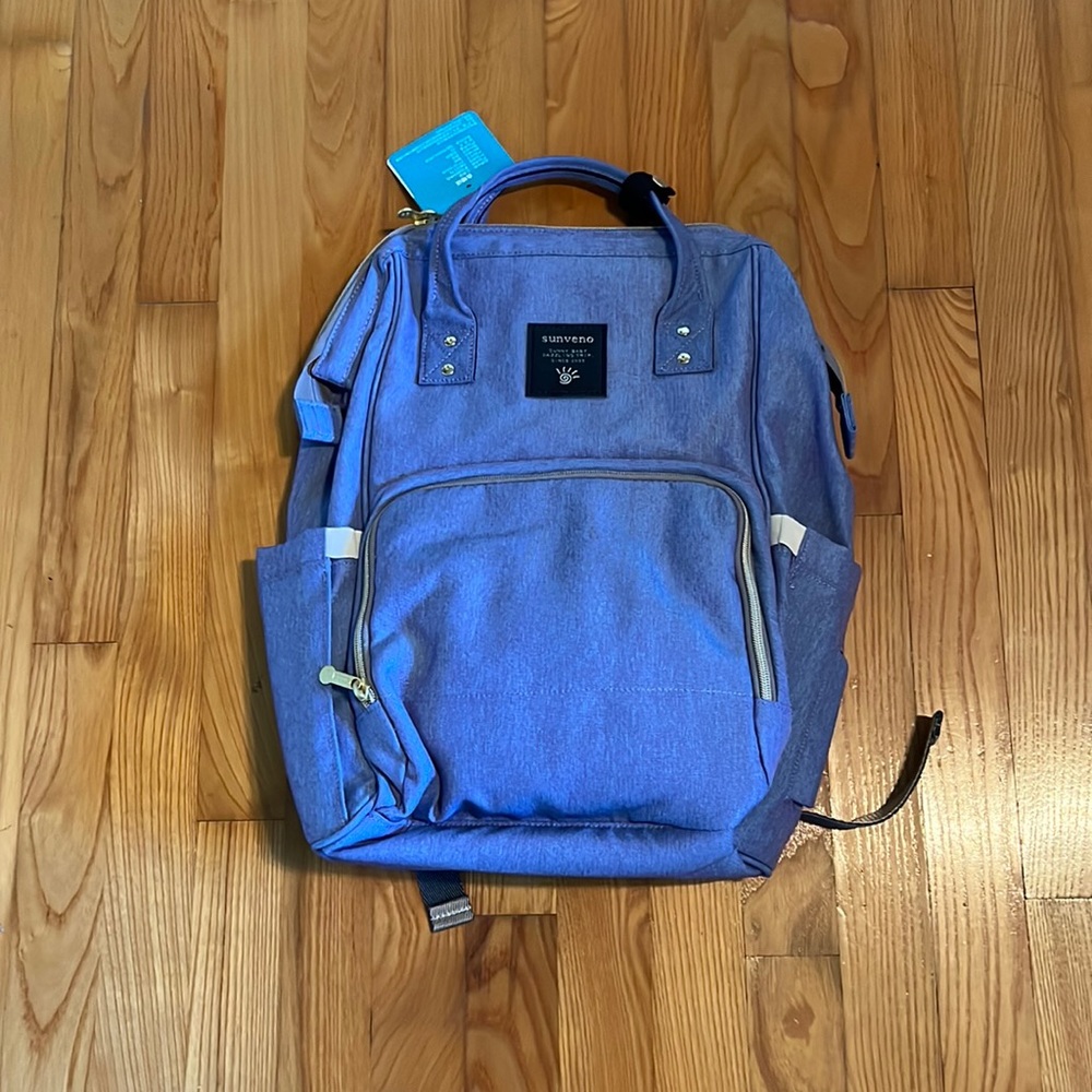New with Tags - Sunvenro Purple Diaper Bag